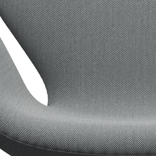 Fritz Hansen Swan Lounge stol, varm grafit/stålcut trio grå