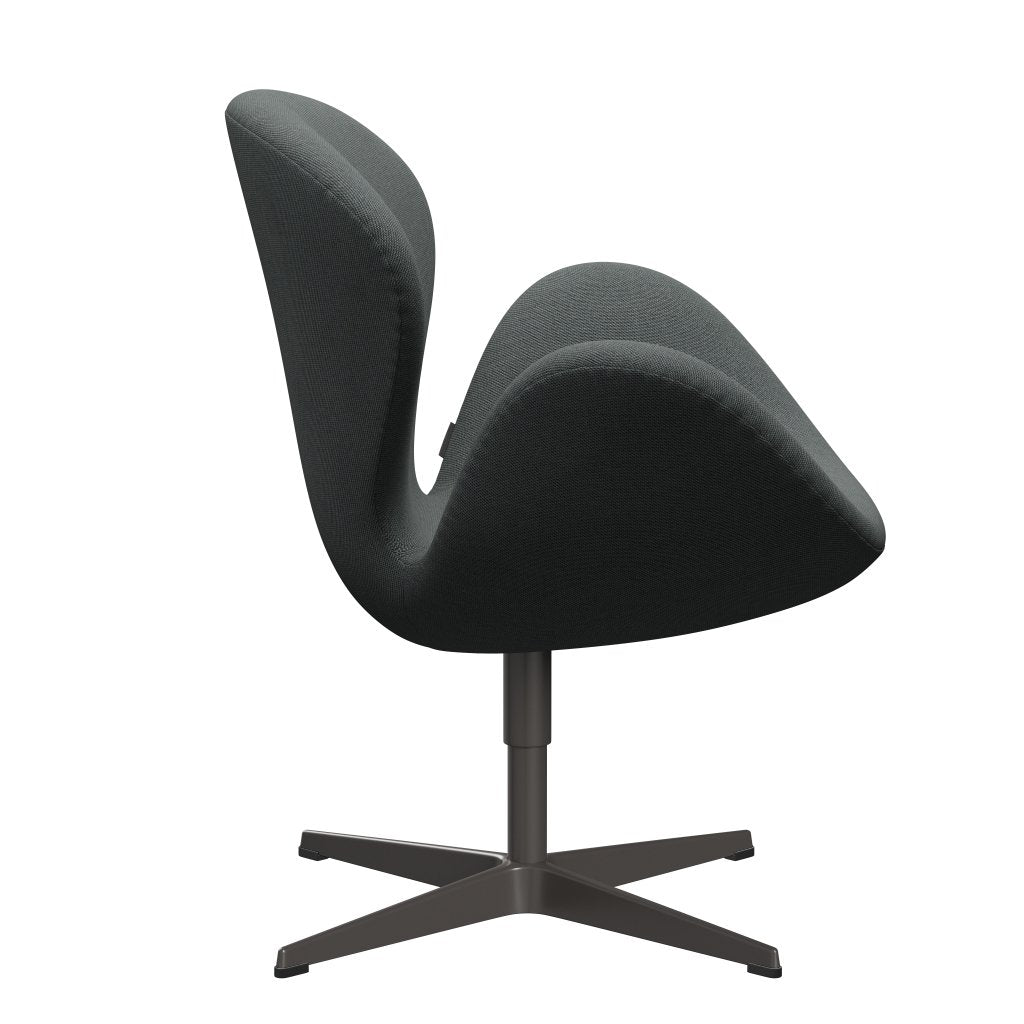 Fritz Hansen Swan Lounge Chair, Warm Graphite/Steelcut Trio Coal