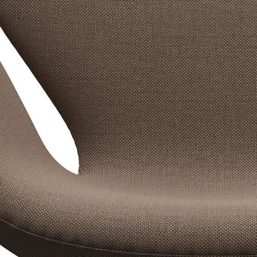 Fritz Hansen Swan Lounge stol, varm grafit/sunniva chokolade/solbrun
