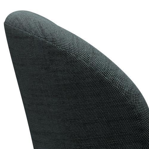 Fritz Hansen Swan lænestol, varm grafit/sunniva sort/lyseblå