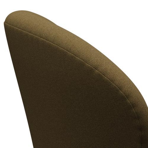 Fritz Hansen Swan Lounge Chair, Warm Graphite/Tonus Khaki Green
