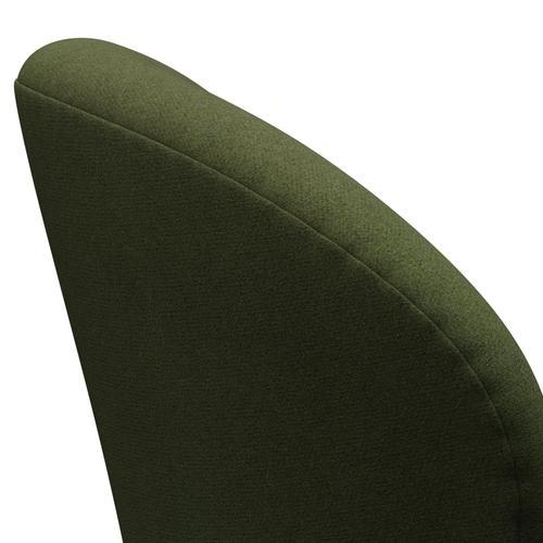 Fritz Hansen Swan Lounge Chair, Warm Graphite/Tonus Military Green