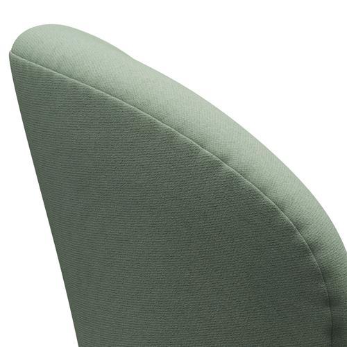 Fritz Hansen Swan Lounge Chair, Warm Graphite/Tonus Mint Green