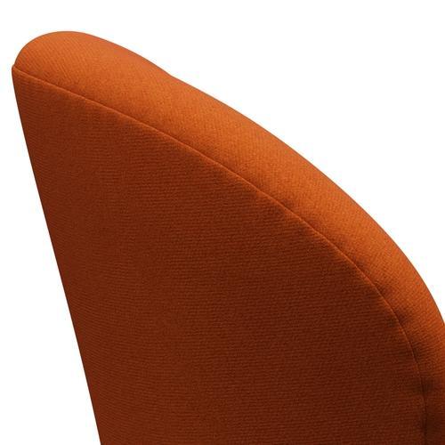 Fritz Hansen Swan Lounge stol, varm grafit/tonus orange (605)