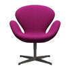 Fritz Hansen Swan Lounge Chair, Warm Graphite/Tonus Pink