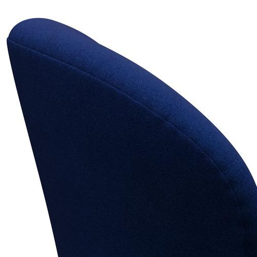Fritz Hansen Swan Lounge Chair, Warm Graphite/Tonus Royal Blue