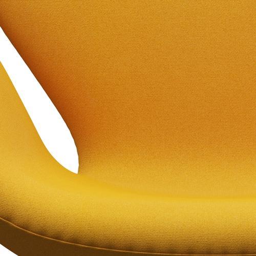 Fritz Hansen Swan Lounge Chair, Warm Graphite/Tonus Mustard