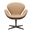 Fritz Hansen Swan Lounge Chair, Warm Graphite/Tonus Warm Beige