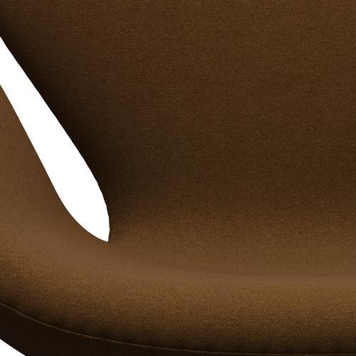 Fritz Hansen Swan Lounge Chair, Warm Graphite/Tonus Warm Brown (364)