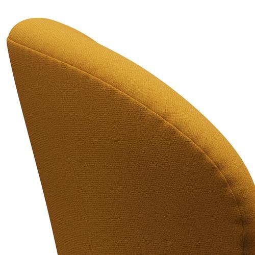 Fritz Hansen Swan Lounge Chair, Warm Graphite/Tonus Warm Yellow