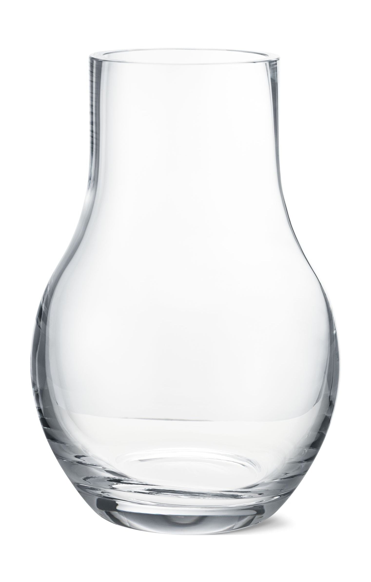 Georg Jensen Cafu Vase Glass Clear, 30 Cm