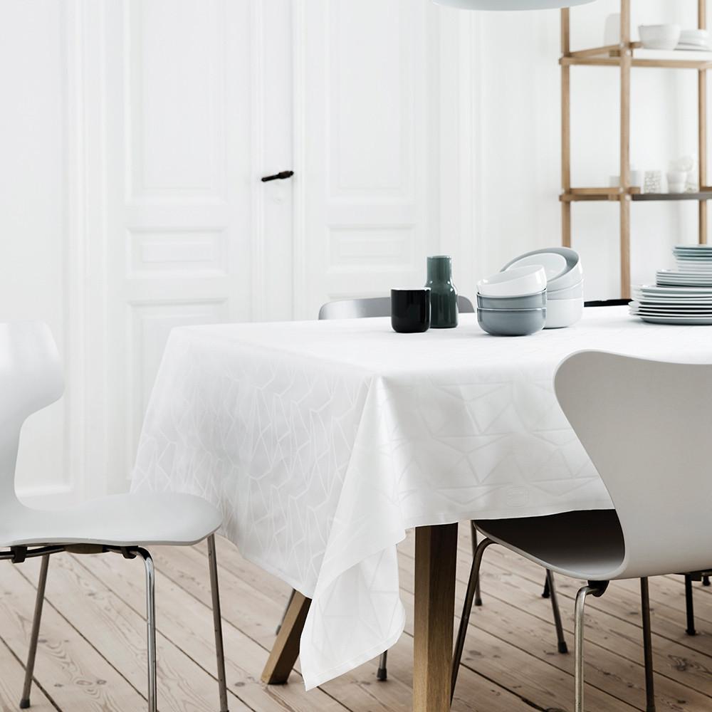 Georg Jensen Damask Arne Jacobsen Nappe, blanc