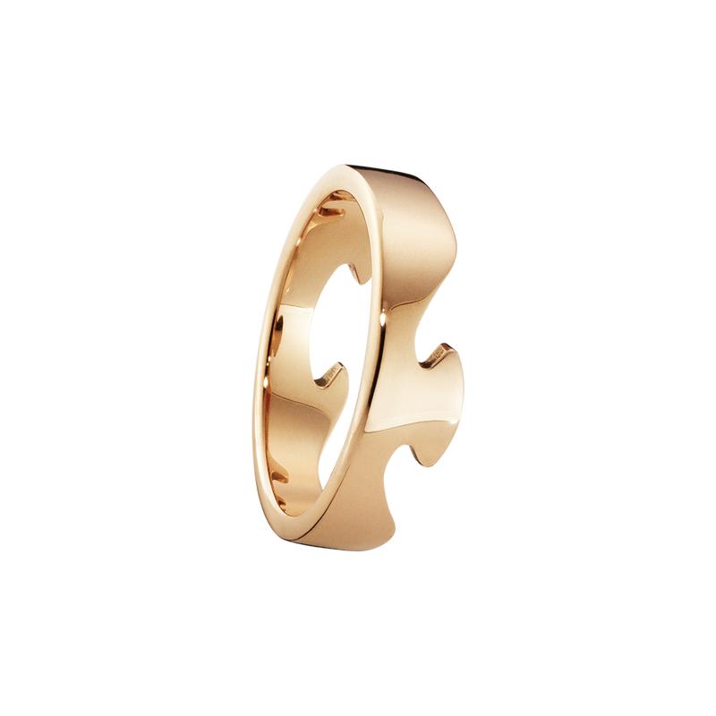 Georg Jensen Fusion Ring Endstück 18 Kt. Roségold