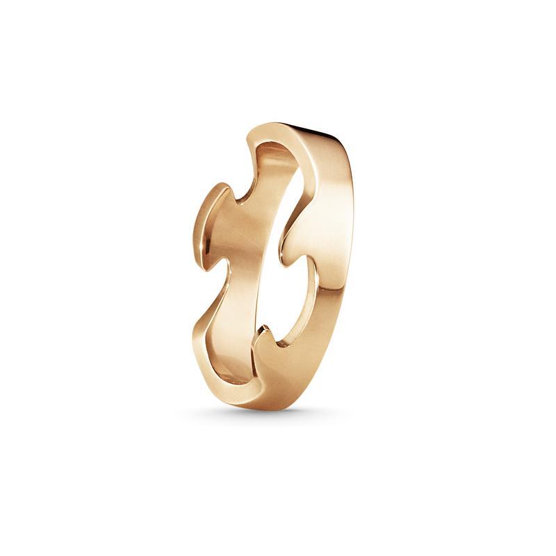 Georg Jensen Fusion Ring Endpiece 18 Kt. Roségold