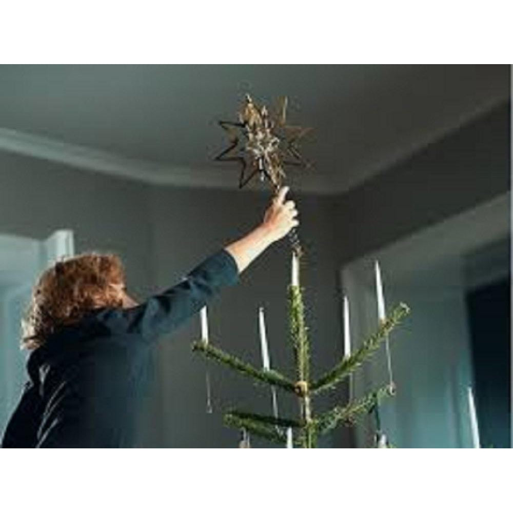 Georg Jensen Star Christmas Tree Star Palladium plaqué, 24 cm