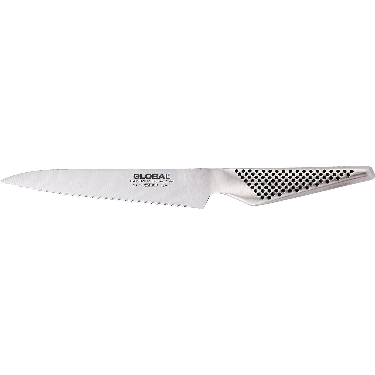 Global GS 14 R Couteau à pain, 15 cm