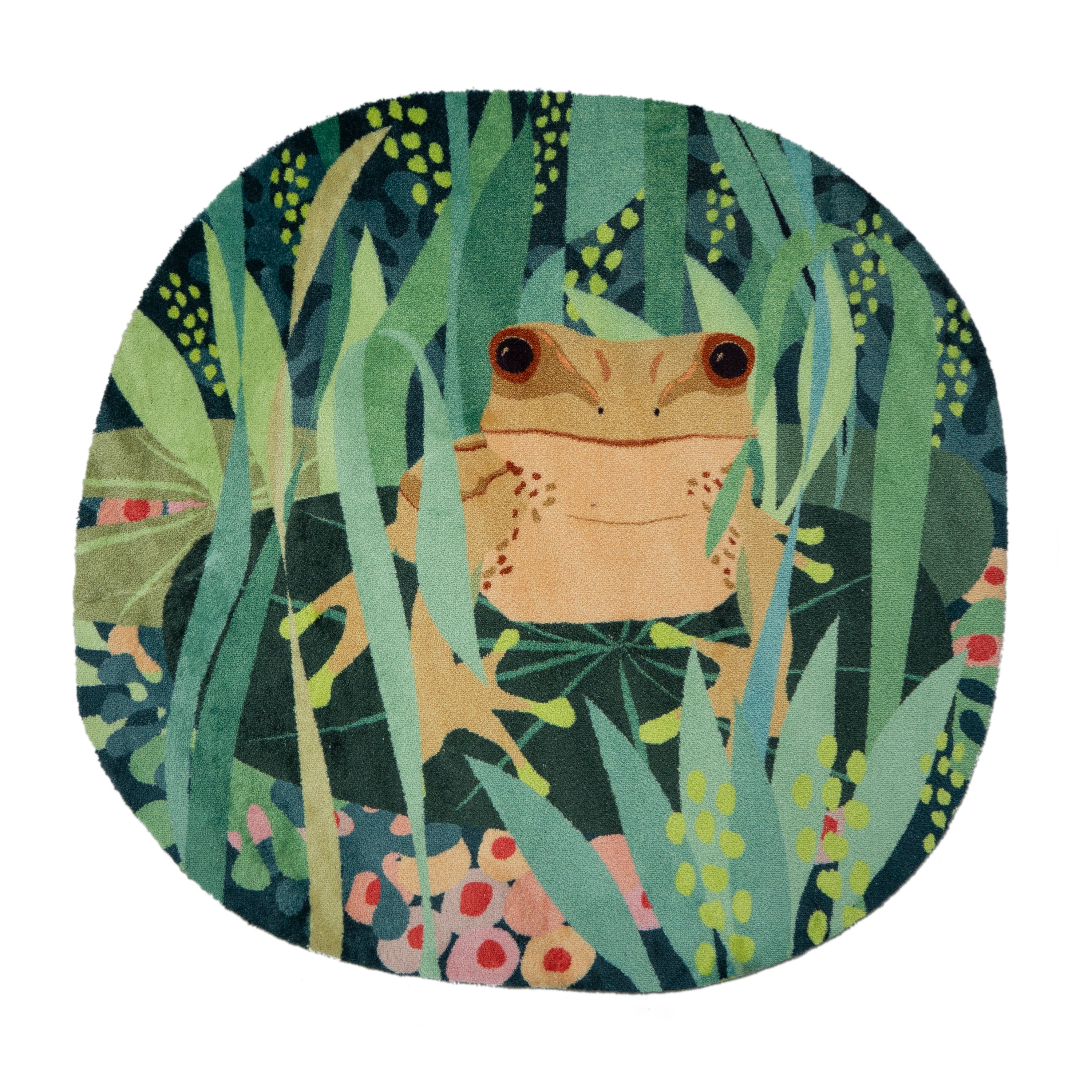 Heymat Wildlife Doormat, Frog