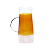 Hübsch Lemonade Carafe Glass Clear/Amber/Pink