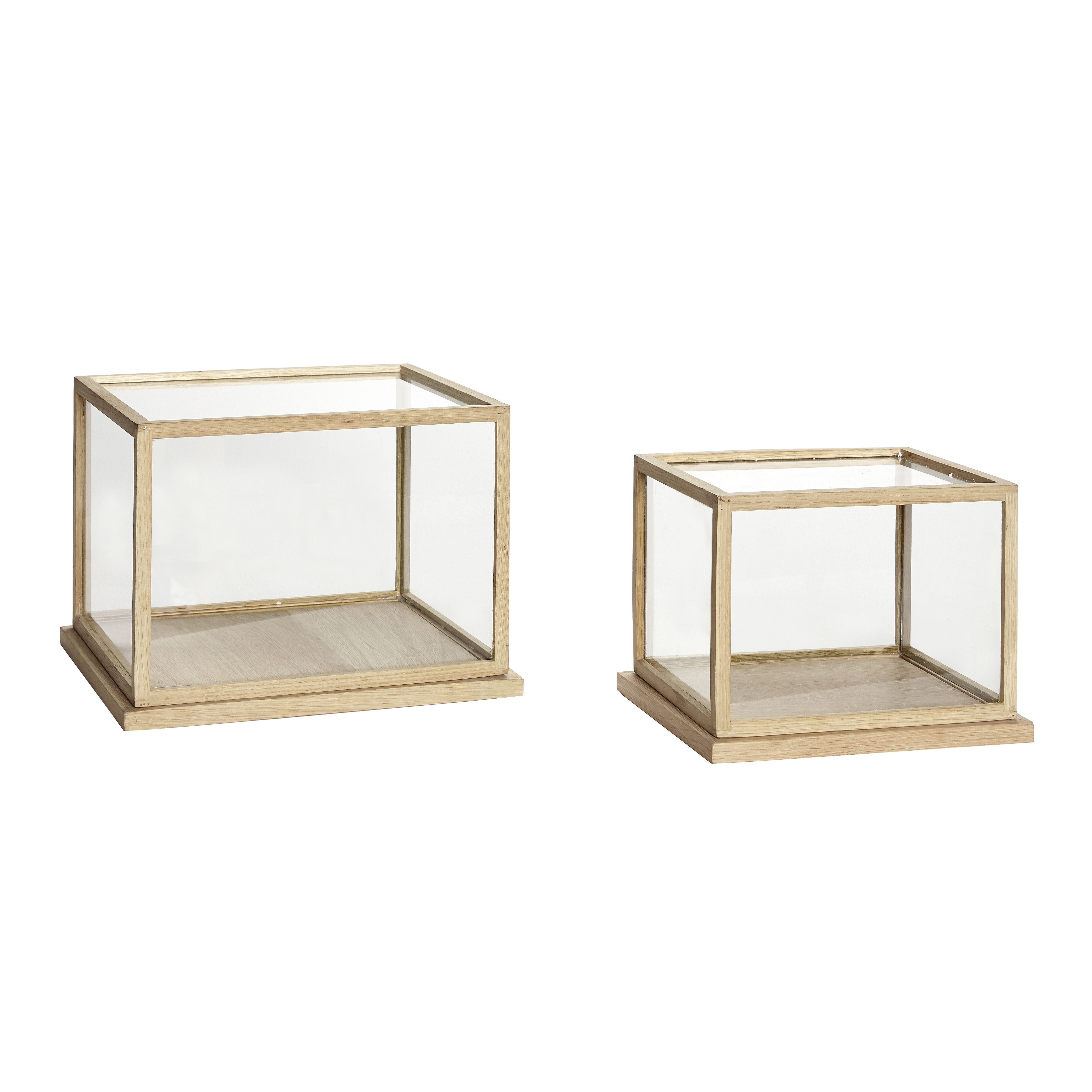 Hübsch Spectacle Display Boxes Set Of 2, Small