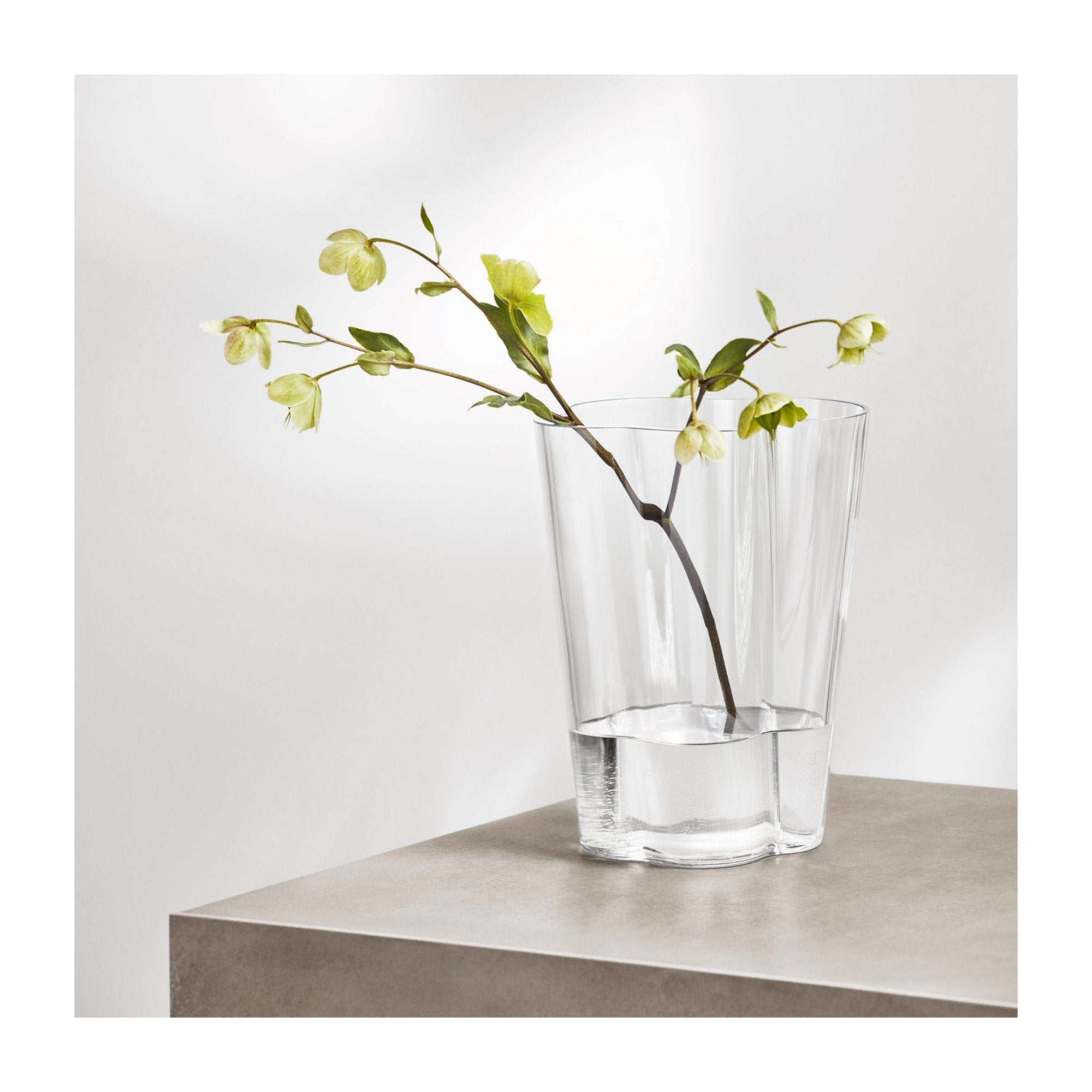 Iittala Aalto Vase Clear, 27cm