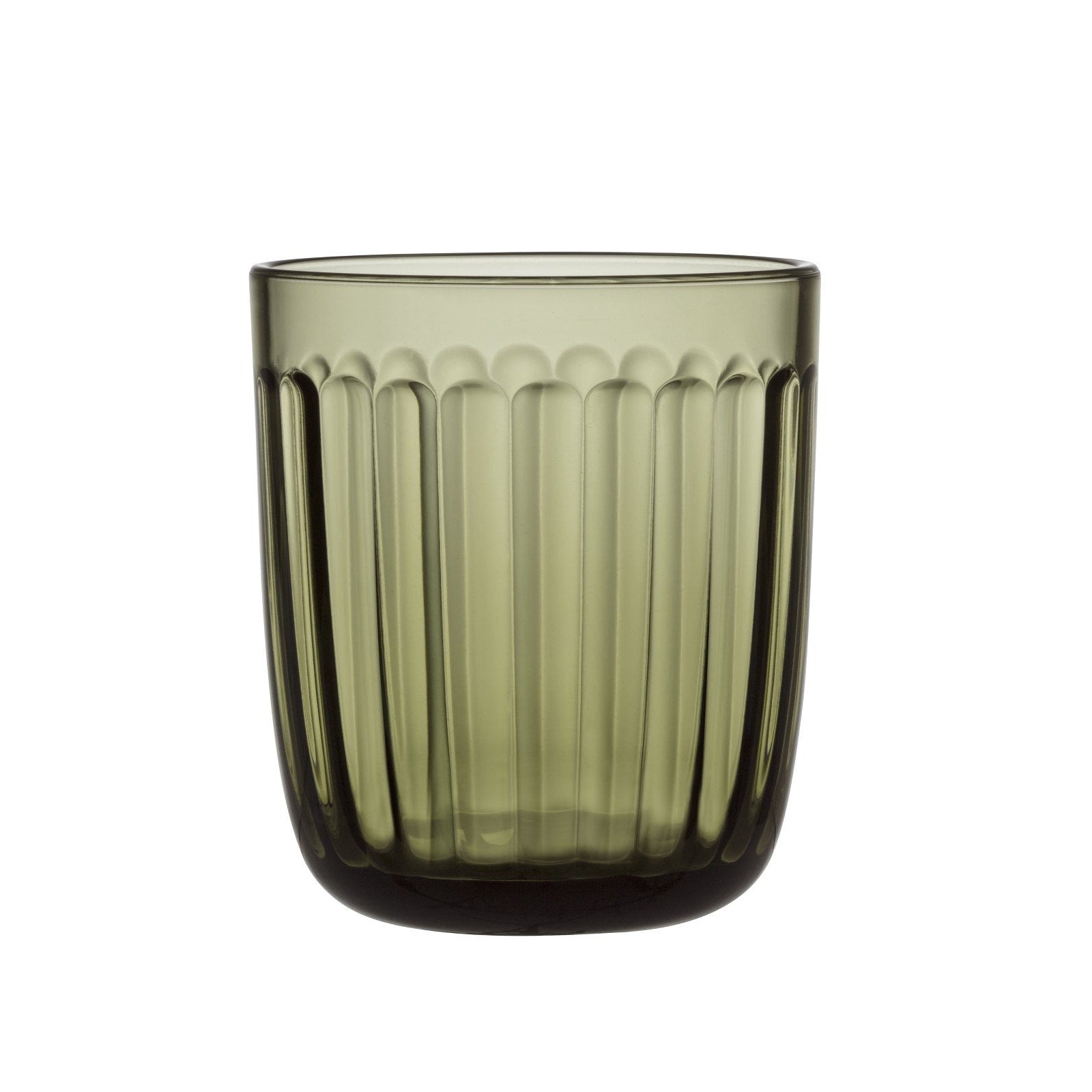 Iittala Raami Glass Moss Green 2 Pcs, 26cl