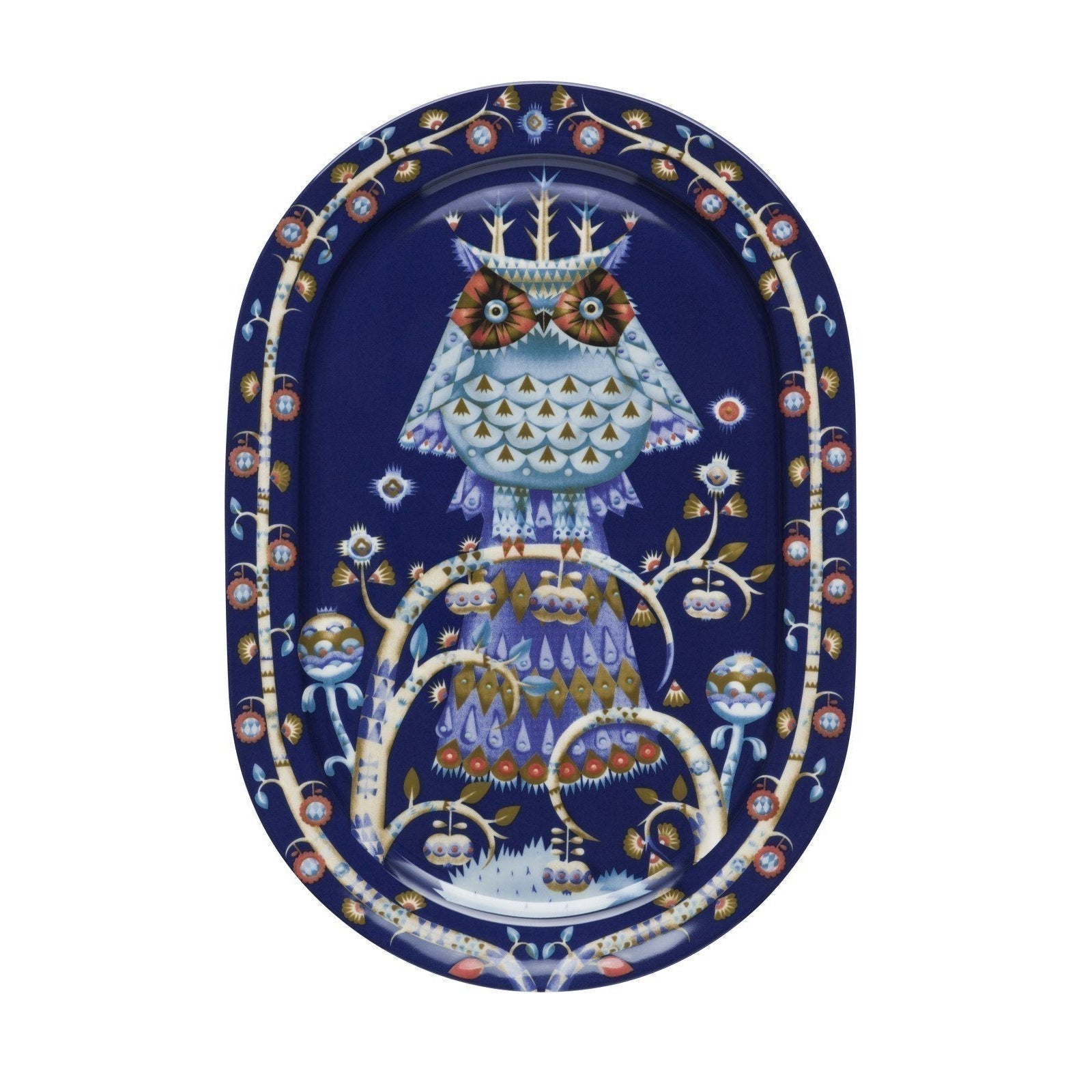 Iittala Taika Servierplatte Oval Blau , 41cm-Tablett-Iittala-7320060188832-1011641-IIT-inwohn