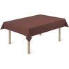 Juna Basic Cotton Tablecloth Chocolate, 150x220 Cm