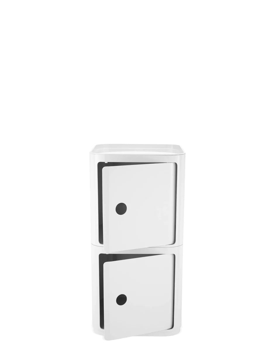 Kartell Componibili Spare Top For Square Componibili One Element White 4972