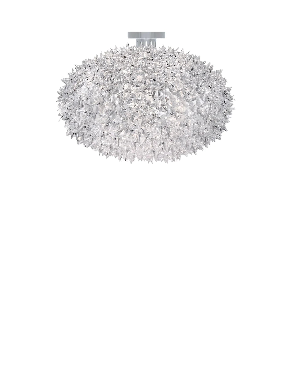 Kartell Bloom Ceiling Suspension Lamp, Crystal