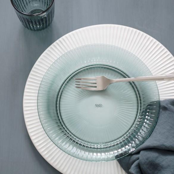 Kähler Hammershøi Glasteller Grün, Ø 22 cm.-Frühstücksteller-Kähler-5703779172361-693092-KAE-EXPIRED-inwohn