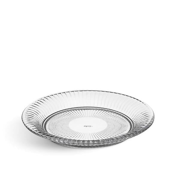 Kähler Hammershøi Glasteller Klar, Ø 22 cm.-Frühstücksteller-Kähler-5703779172347-693090-KAE-inwohn