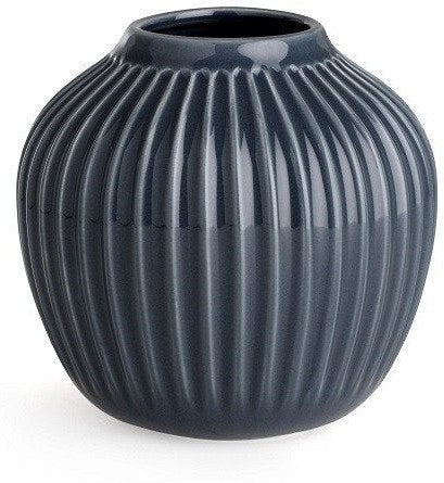 Kähler Hammershøi Vase Anthracite Grey, Small
