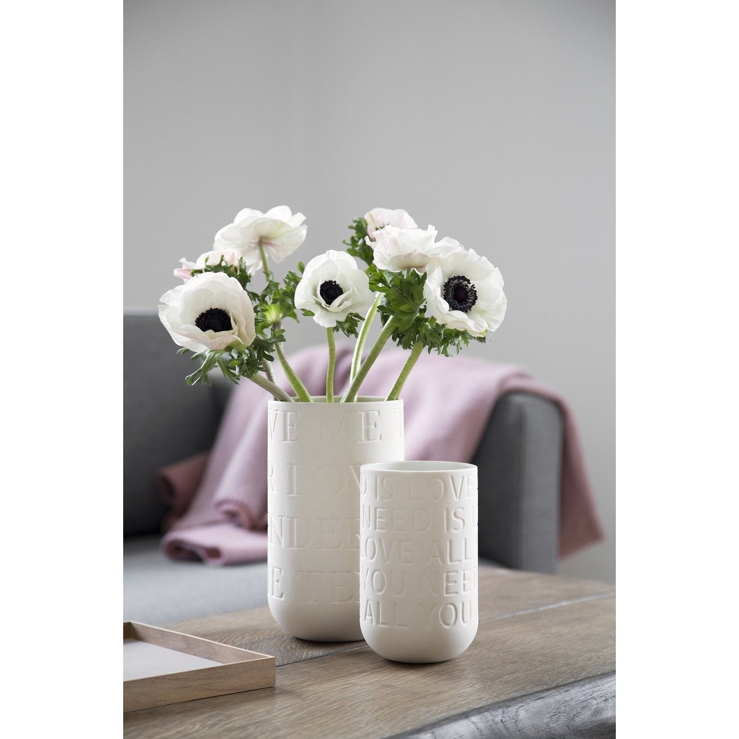 Kähler Lovesong Vase Rosa, Groß-Vase-Kähler-5703779151670-15167-KAE-UDGÅET-inwohn