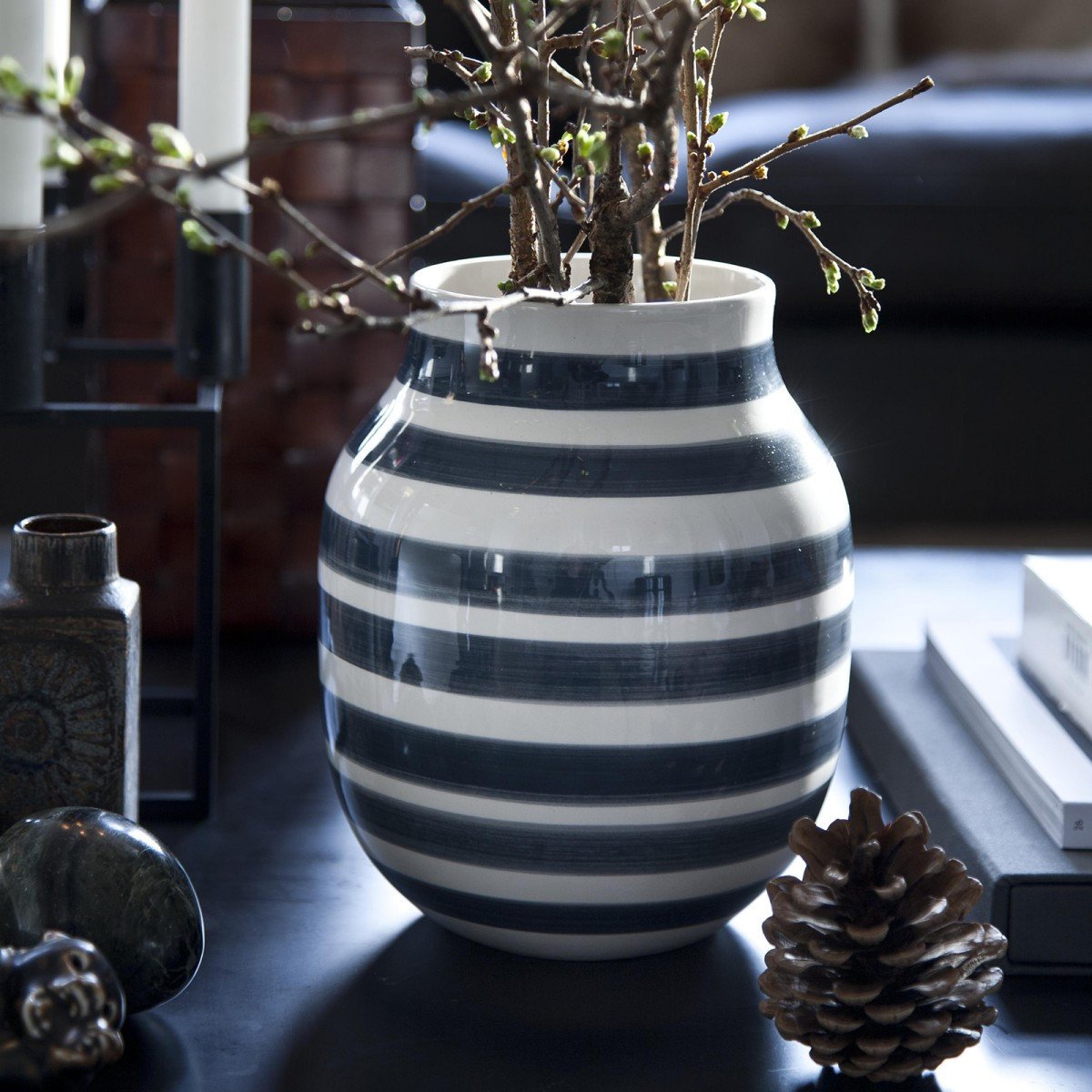 Kähler Omaggio Vase Granitgrau, Mittel-Vase-Kähler-5703779125084-691327-KAE-EXPIRED-inwohn