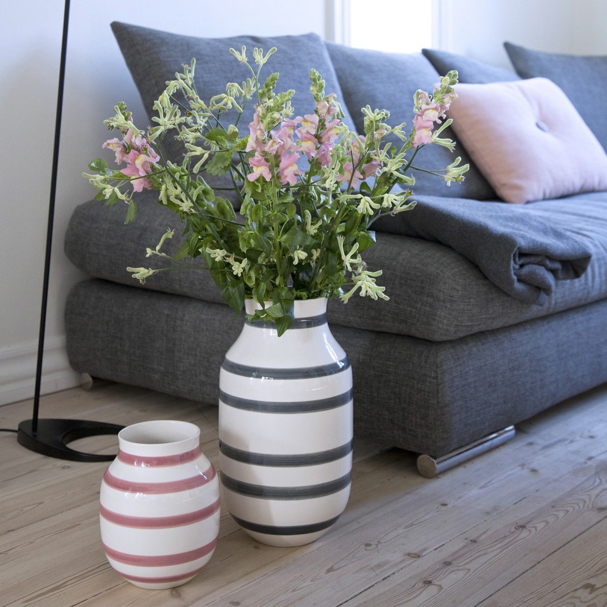 Kähler Omaggio Vase Rosa, Groß-Vase-Kähler-5703779130361-13036-KAE-UDGÅET-inwohn