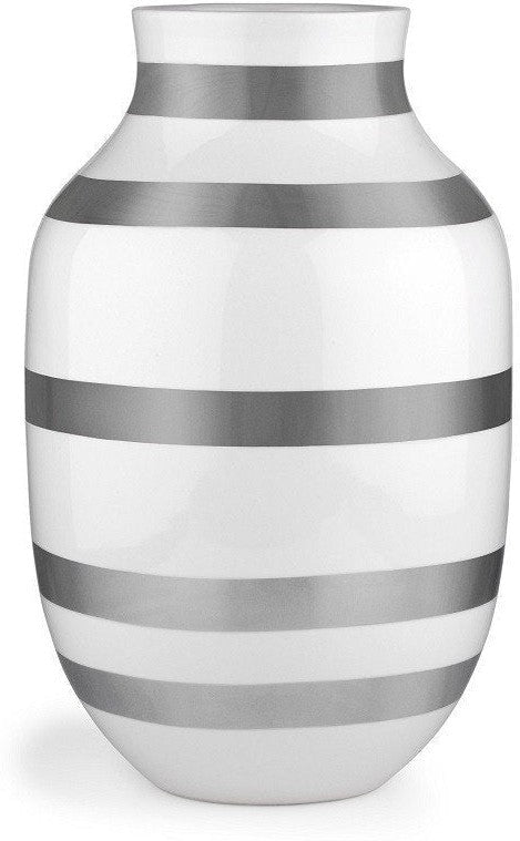 Kähler Omaggio Vase Silber, Groß-Vase-Kähler-5703779152134-691792-KAE-inwohn
