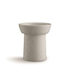 Kähler Ombria vase marbre blanc, petit