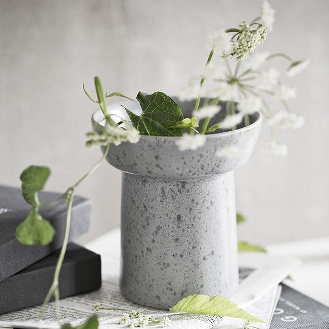 Kähler Ombria Vase Schiefergrau, Klein-Vase-Kähler-5703779161921-16192-KAE-UDGÅET-inwohn