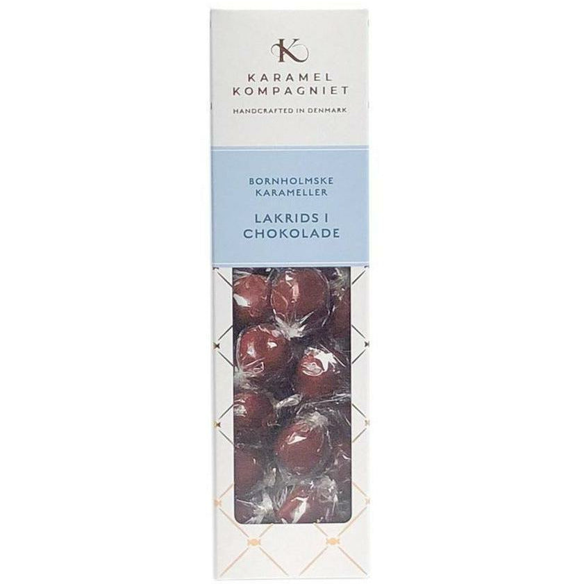 Karamel Kompagniet Caramels, Liquorice In Chocolate 109g