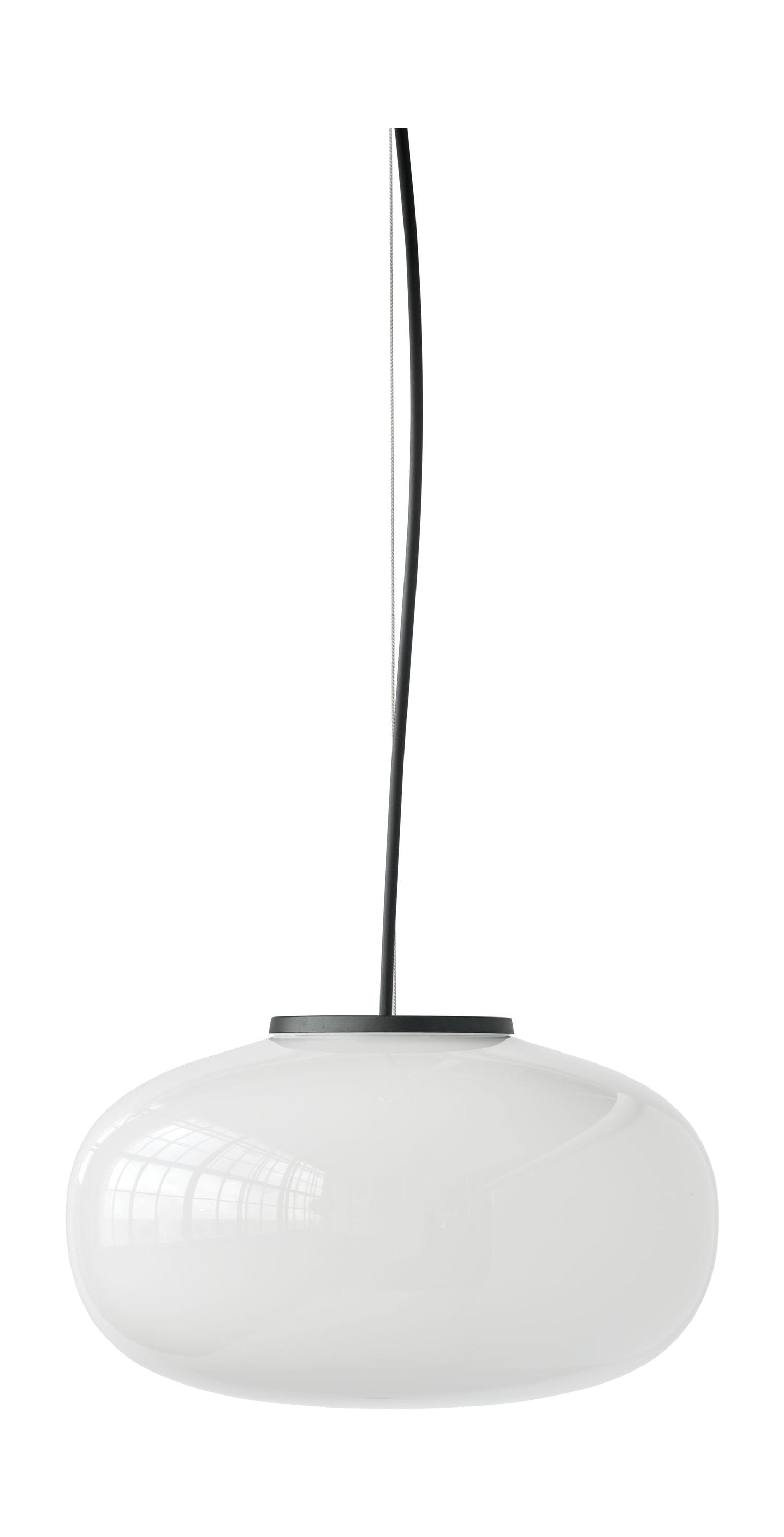 Nová díla Karl Johan přívěsek LED Ø 40 cm, bílá