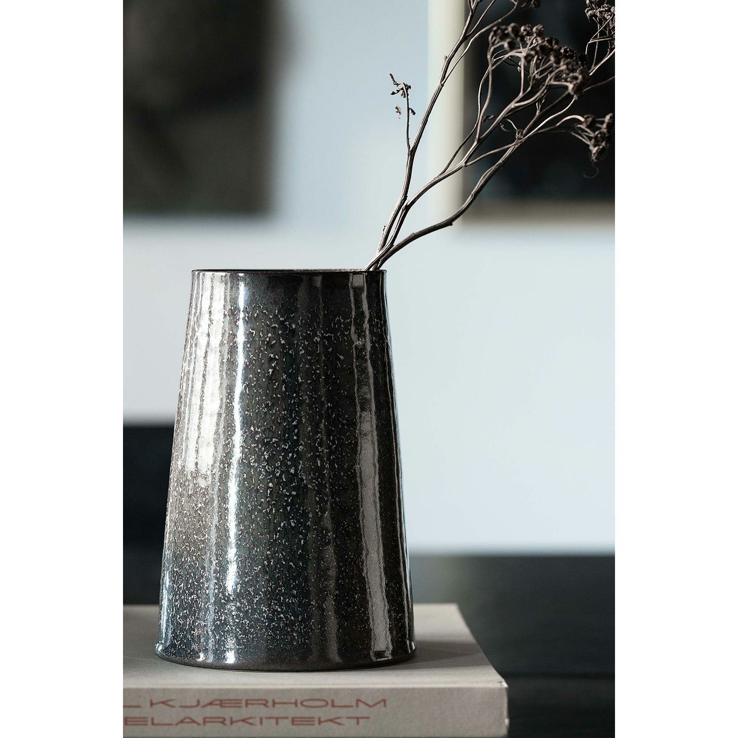 Klassik Studio Aron Cone Vase, Light Brown