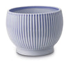 Knabstrup Keramik Flowerpot With Wheels ø 14.5 Cm, Lavender Blue
