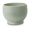 Knabstrup Keramik Flowerpot With Rolls ø 14.5 Cm, Mint Green