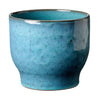 Knabstrup Keramik Flower Planter ø 12,5 Cm, Smoked Blue