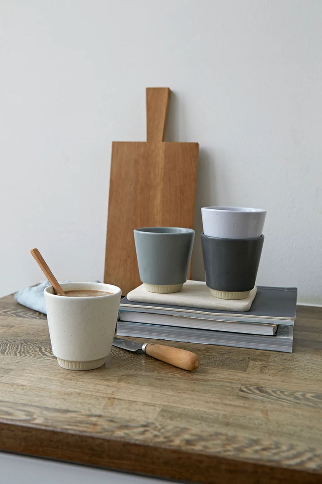 Knabstrup Keramik Colorit Mug 250 Ml, Dark Grey