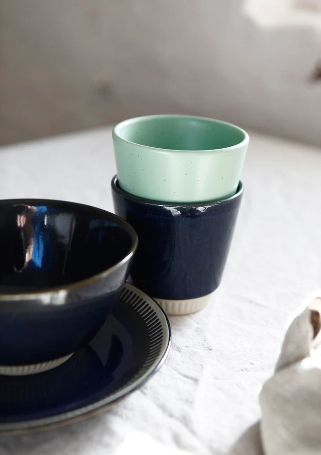 Knabstrup Keramik Colorit Mug 250 Ml, Navy Blue