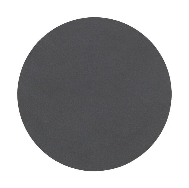 Lind Dna Circle Glass Coaster Nupo Leather, Anthracite