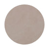 Lind Dna Circle Glass Coaster Nupo Leather, Light Grey