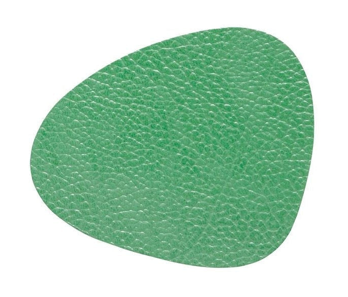 Lind Dna Curve Glass Coaster Hippo Leather, Forest Green