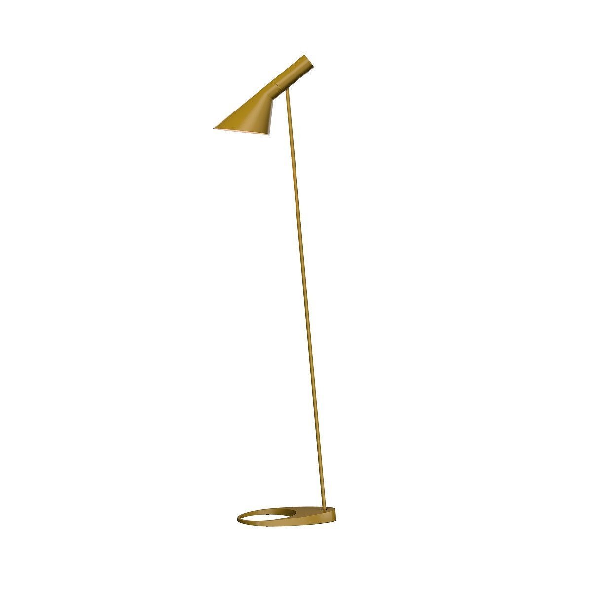 Louis Poulsen AJ Stehlampe, Ockergelb-Stehlampen-Louis Poulsen-5703411544358-5744165358-LOU-inwohn